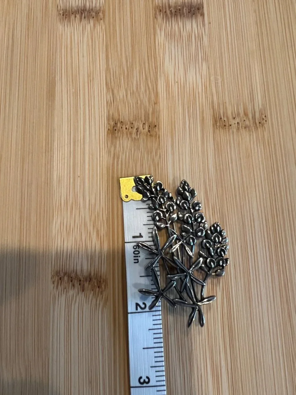 Retired James Avery Bluebonnet Sterling Silver Vintage Brooch Pin